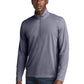 Men's Pocketless 1/4-Zip Pullover Sweatshirt - ST407 - True Navy Heather