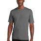 Men's Pocketless PosiCharge Tee - ST450 - Dark Smoke Grey