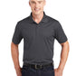 Men's Three-Button Micropique Polo - ST650 - Iron Grey