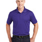 Men's Three-Button Micropique Polo - ST650 - Purple