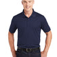 Men's Three-Button Micropique Polo - ST650 - True Navy