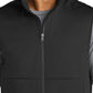 Men's 2-Pocket Soft Shell Vest - ST981 - Deep Black