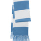 Unisex Spectator Scarf - STA02 - Carolina Blue/ White