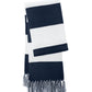 Unisex Spectator Scarf - STA02 - True Navy/ White