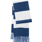Unisex Spectator Scarf - STA02 - True Royal/ White