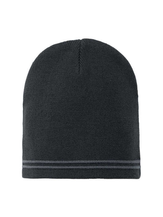 Unisex Double Striped Spectator Beanie