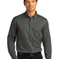 Men's Long Sleeve Button Up Performance Shirt - W808 - Storm Grey