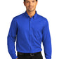 Men's Long Sleeve Button Up Performance Shirt - W808 - True Royal