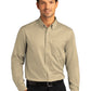 Men's Long Sleeve Button Up Performance Shirt - W808 - Wheat