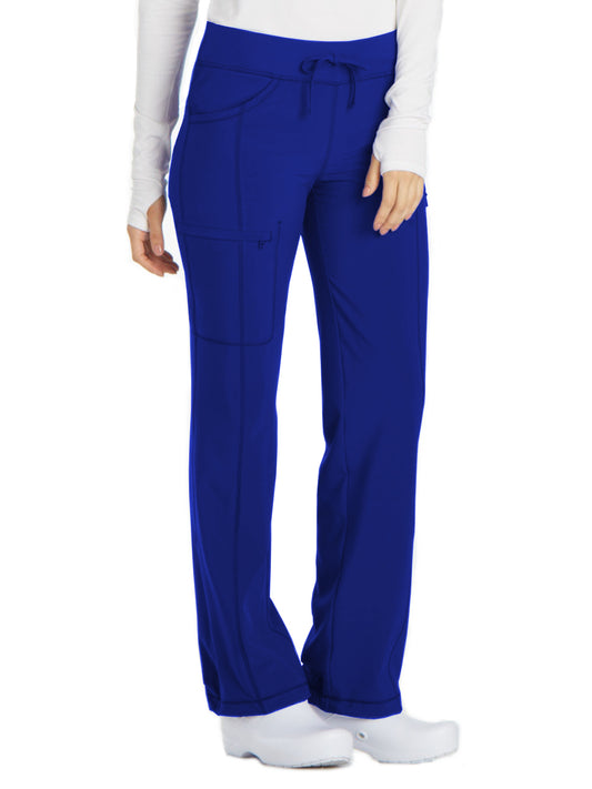 Women's 4-Pocket Low Rise Pant - 1123A - Galaxy Blue