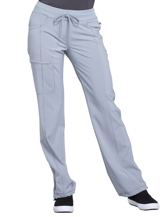 Women's 4-Pocket Low Rise Pant - 1123A - Grey