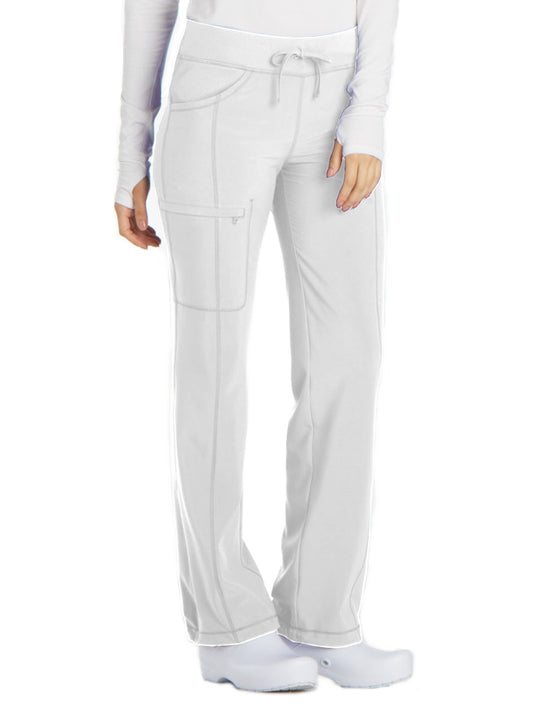 Women's 4-Pocket Low Rise Pant - 1123A - White