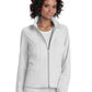 Women's Zip Front Warm-Up Jacket - 20310 - White