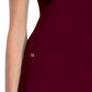 Women's Shaped V-Neck Top - 20710 - Wine