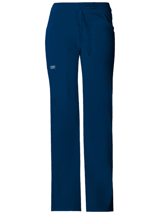 Women's 6-Pocket Drawstring Cargo Pant - 24001 - Navy