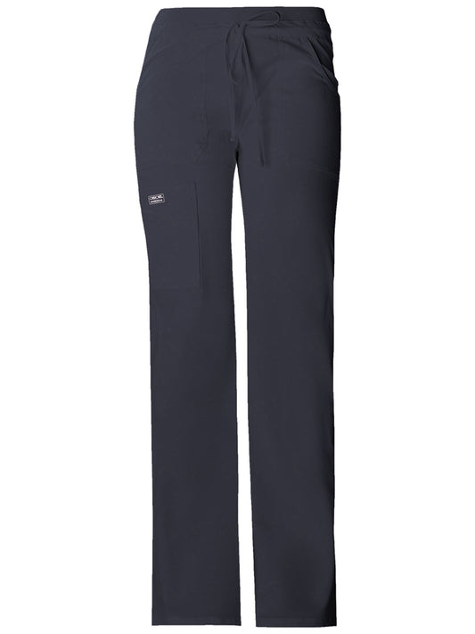 Women's 6-Pocket Drawstring Cargo Pant - 24001 - Pewter