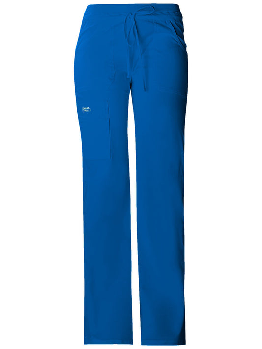 Women's 6-Pocket Drawstring Cargo Pant - 24001 - Royal