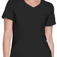 Women's 4-Pocket Mock Wrap Top - 2625A - Black