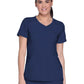 Women's 4-Pocket Mock Wrap Top - 2625A - Navy
