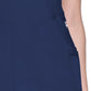 Women's 4-Pocket Mock Wrap Top - 2625A - Navy