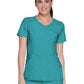 Women's 4-Pocket Mock Wrap Top - 2625A - Teal Blue