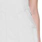 Women's 4-Pocket Mock Wrap Top - 2625A - White