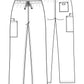 Unisex 2-Pocket Drawstring Cargo Pant - 4100 - Navy
