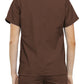 Women's 2-Pocket V-Neck Top - 4700 - Chocolate
