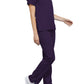 Women's 2-Pocket V-Neck Top - 4700 - Eggplant
