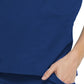 Women's 2-Pocket V-Neck Top - 4700 - Galaxy Blue