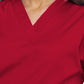 Women's 2-Pocket V-Neck Top - 4700 - Red
