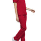 Women's 2-Pocket V-Neck Top - 4700 - Red