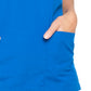 Women's 2-Pocket V-Neck Top - 4700 - Royal