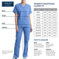 Women's 2-Pocket V-Neck Top - 4700 - Navy
