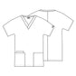 Women's 2-Pocket V-Neck Top - 4700 - Grape