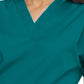 Women's 2-Pocket V-Neck Top - 4700 - Teal Blue