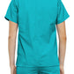 Women's 2-Pocket V-Neck Top - 4700 - Turquoise