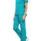Women's 2-Pocket V-Neck Top - 4700 - Turquoise