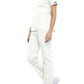 Women's 2-Pocket V-Neck Top - 4700 - White