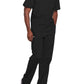 Unisex 2-Pocket V-Neck Top - 4725 - Black