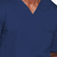 Unisex 2-Pocket V-Neck Top - 4725 - Navy
