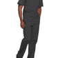 Unisex 2-Pocket V-Neck Top - 4725 - Pewter