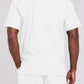 Unisex 2-Pocket V-Neck Top - 4725 - White