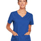Women's 3-Pocket V-Neck Top - 4727 - Royal