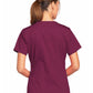 Women's 3-Pocket V-Neck Top - 4727 - Wine