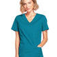 Women's 3-Pocket Mock Wrap Top - 4728 - Caribbean Blue
