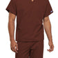 Unisex 1-Pocket V-Neck Top - 4777 - Chocolate