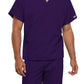 Unisex 1-Pocket V-Neck Top - 4777 - Eggplant