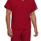 Unisex 1-Pocket V-Neck Top - 4777 - Red