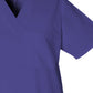 Unisex 3-Pocket V-Neck Top - 4876 - Grape